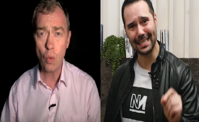 Tim Farron Aaron Bastani Lib Dems