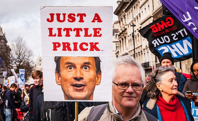 Jeremy Hunt hospital NHS