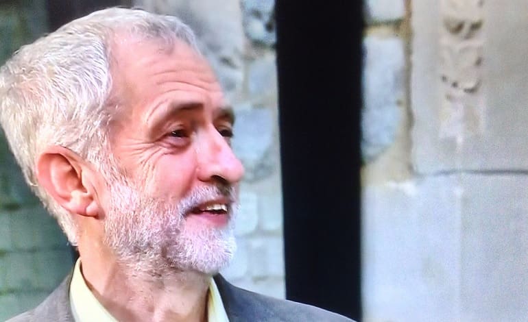 Labour Corbyn Smiling