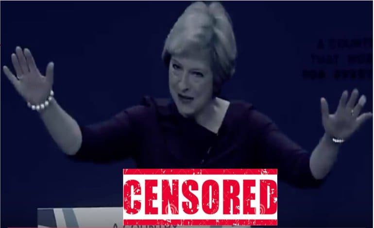 The public made a protest song about Theresa May number one in the charts. So the BBC has banned it [VIDEO]
