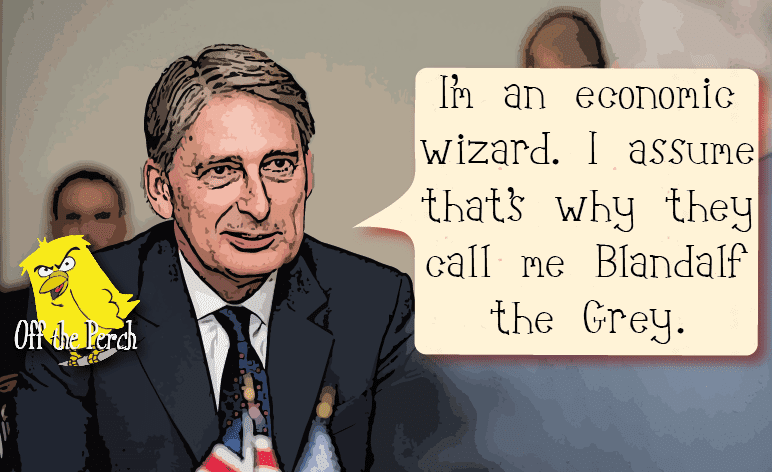 ‘Our economy has greatly improved *COUGH* for-the-rich *COUGH*’, says Hammond