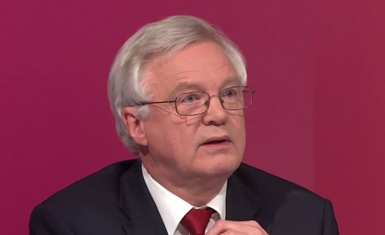 David Davis Tory Brexit Immigration