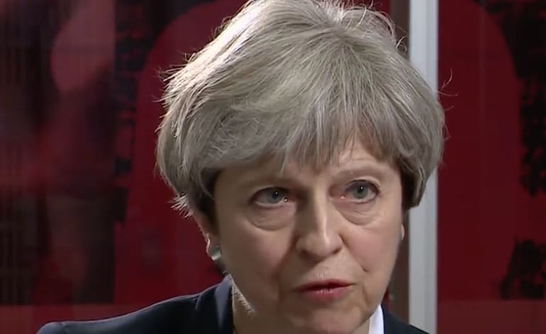 Watch Theresa May tell a barefaced lie to the victims of the Grenfell Fire [VIDEO]
