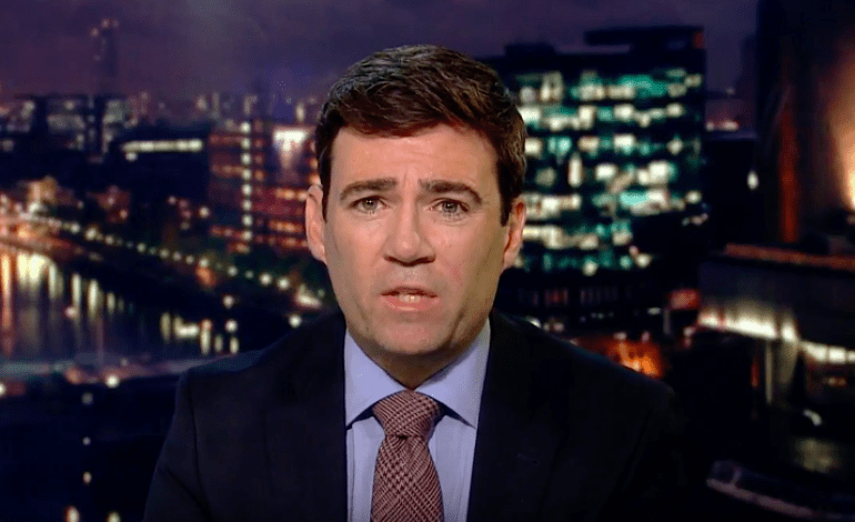 Andy Burnham rail