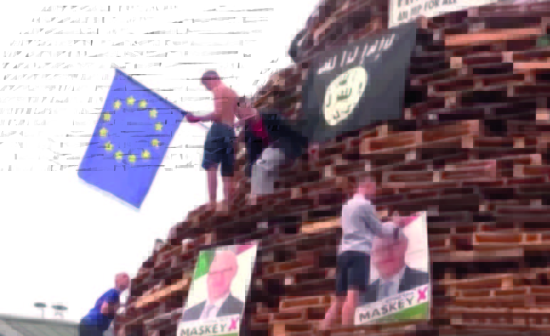 Eleventh night bonfire