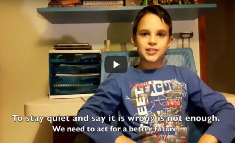 Climate Change children