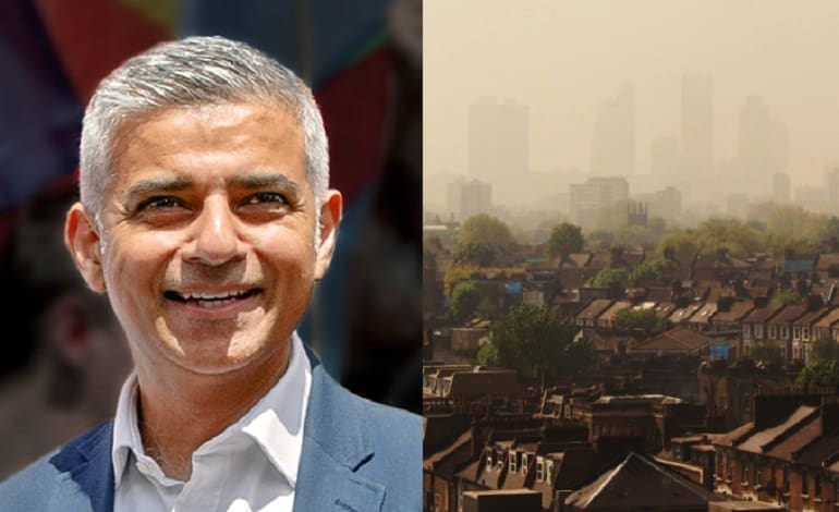 Sadiq Khan Air Pollution T-Charge