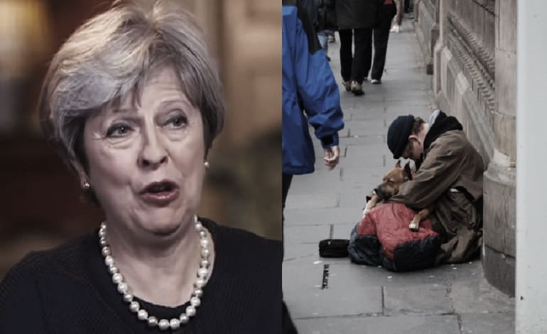 Theresa May Homelessness