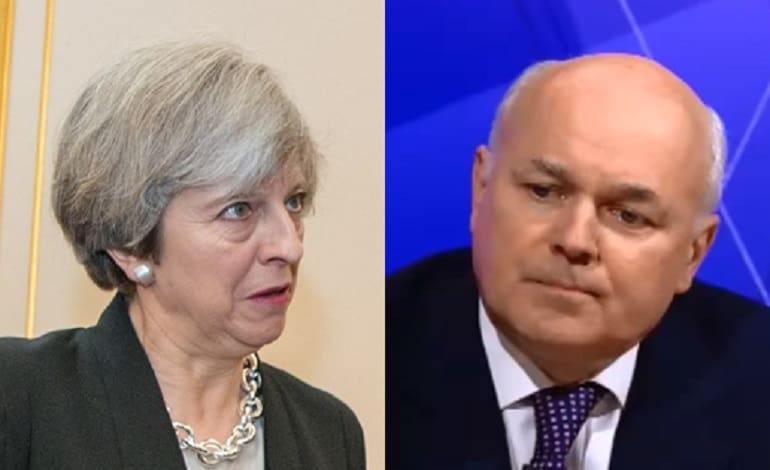 Theresa May Iain Duncan Smith Bedroom Tax