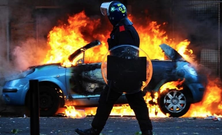 Tory vice-chair encouraged police brutality during the riots that were caused by police brutality