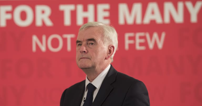 John McDonnell speaking