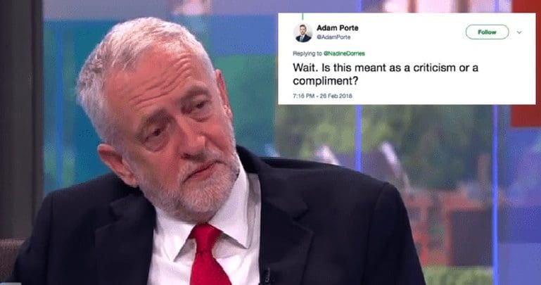 Jeremy Corbyn smears confused