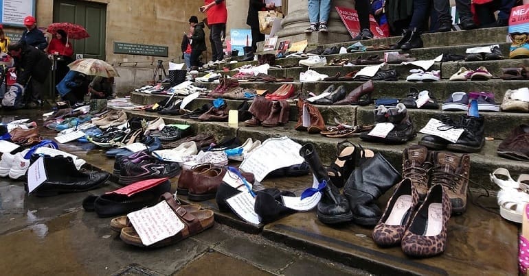 The Millions Missing demo in London