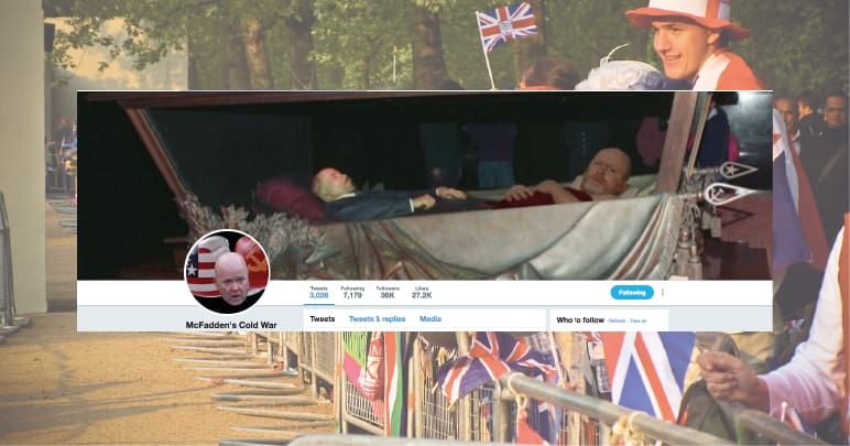 Coldwar Steve's Twitter profile page