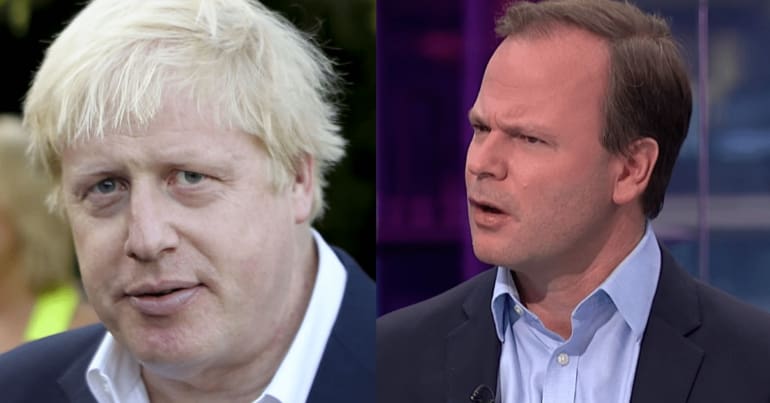 Boris Johnson and Craig Oliver