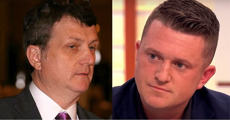 Gerard Batten and Tommy Robinson
