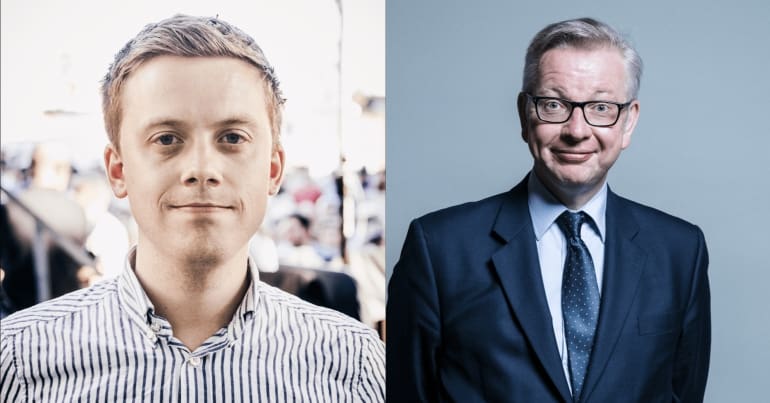 Owen Jones and Michael Gove