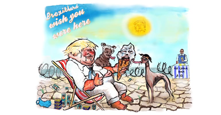 Greetings from Brexitland [CARTOON]