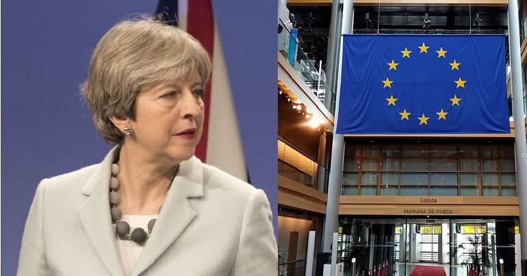 May and European Parliament interior