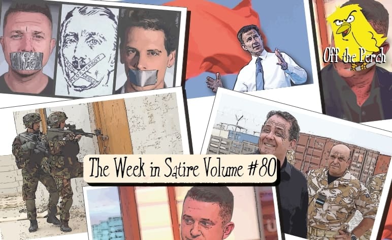 Images from the week's satirical stories