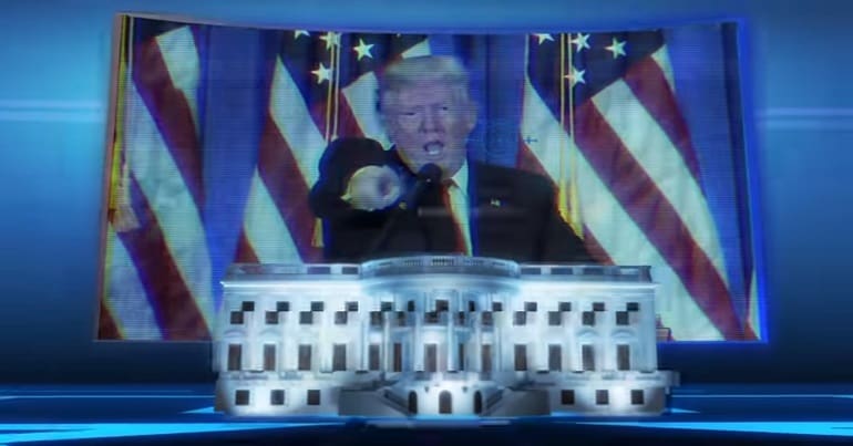 President Trump on Empire Files Intro