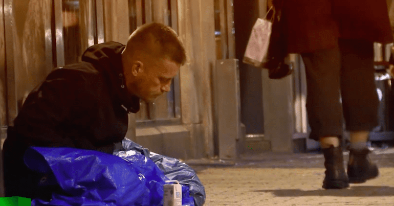 Homeless man - Analysis