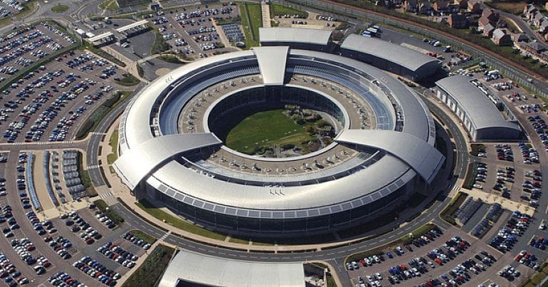 GCHQ headquarters in Cheltenham