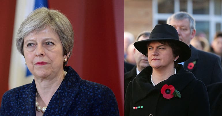 Theresa May & Arlene Foster