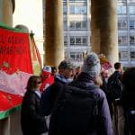 Anti-fascist Demo - Football Against Apartide banner - 1500 x 843