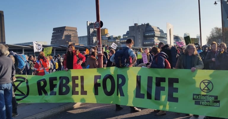 Extinction Rebellion protest