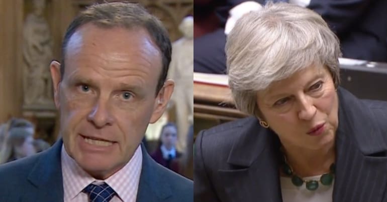 Norman Smith and Theresa May