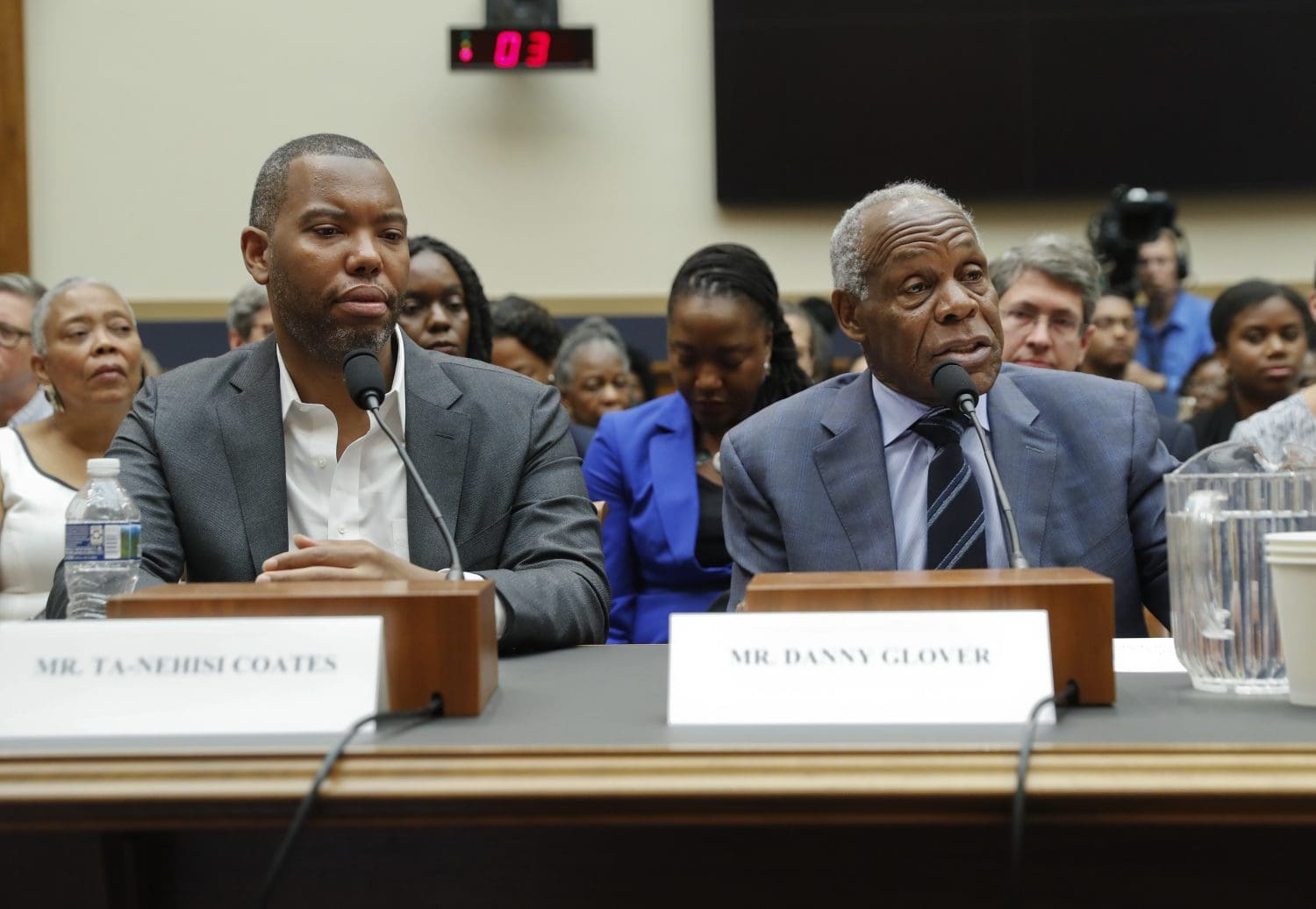 Actor Danny Glover tells US politicians it’s time to pay up for the damage caused by slavery