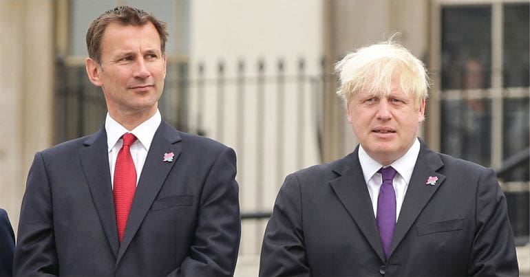 Jeremy Hunt Boris Johnson