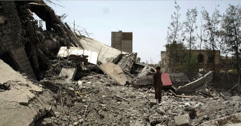 School Bombed Yemen