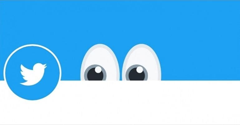 Twitter's Twitter account page