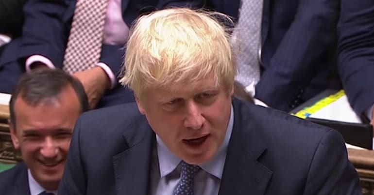 Boris Johnson at PMQs