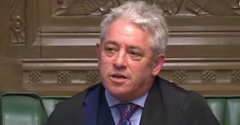 John Bercow, former speaker of the House of Commons