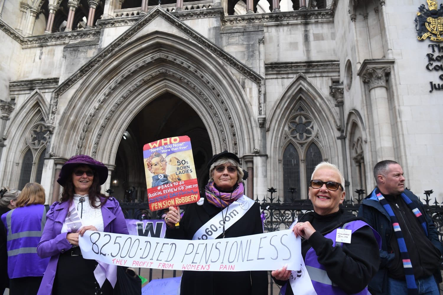High Court dismisses state pension age challenge by women born in 1950s