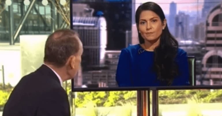 Andrew Marr and Priti Patel