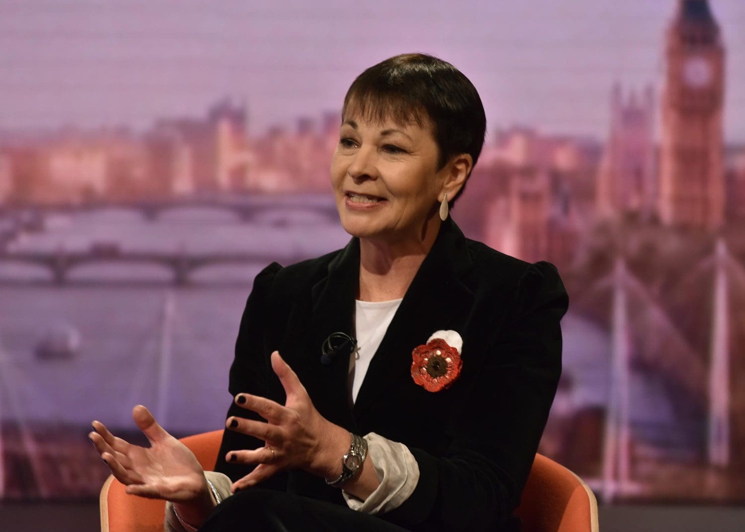 Caroline Lucas says we must challenge fossil fuel companies and ‘those in power’