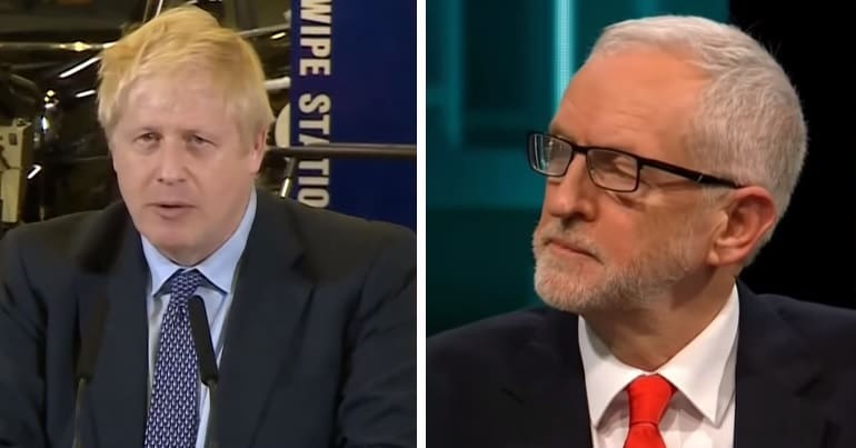 Boris Johnson and Jeremy Corbyn
