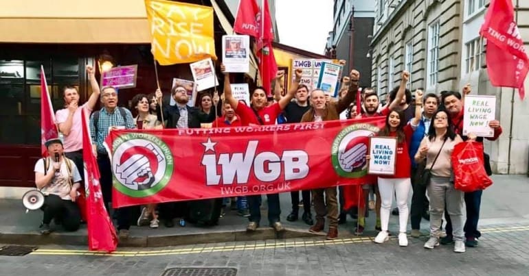 IWGB Kitchen Porters to Strike At 5 Hertford Street in Mayfair