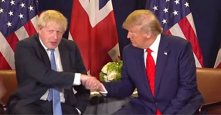 Boris Johnson and Donald Trump