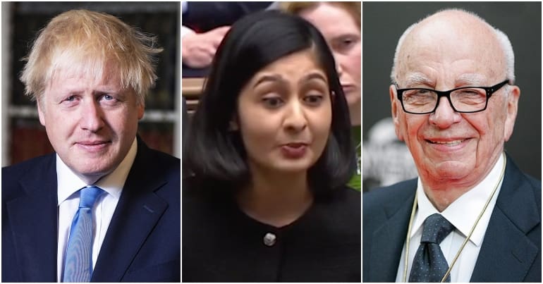 In one tweet, a new kick-ass MP rinses Boris Johnson and the media