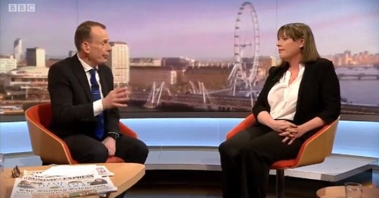 Andrew Marr & Jess Phillips
