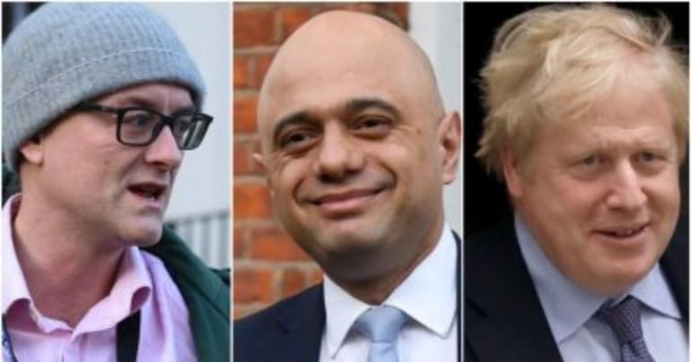 Sajid Javid takes aim at Boris Johnson over adviser shake-up