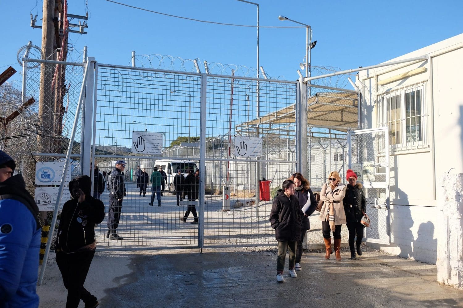 Refugee women face horrifying conditions as aid workers flee Lesbos