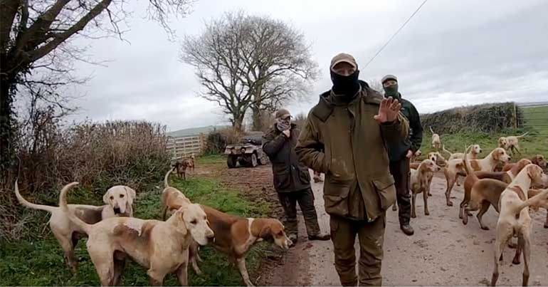 Members of the Silverton Hunt