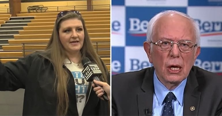 Melissa Mays & Bernie Sanders