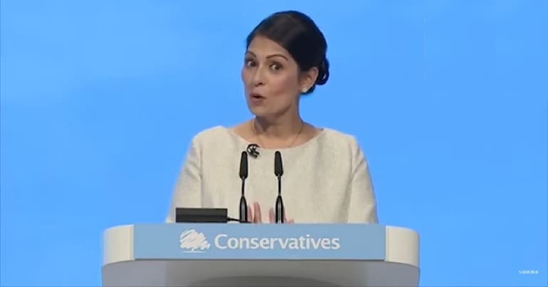 Home secretary Priti Patel